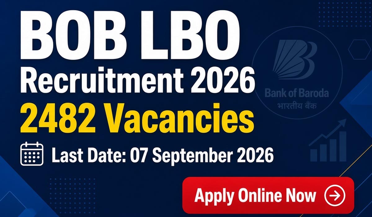 BOB LBO Recruitment 2026 - Apply Online